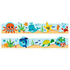 36" x 3 1/4" Under the Sea Cardstock Bulletin Board Borders - 12 Pc. Image 1