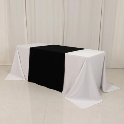 36" X 72" Premium Polyester Table Runner Party Events Image 1