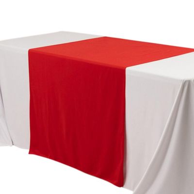 36" X 72" Premium Polyester Table Runner Party Events Image 2