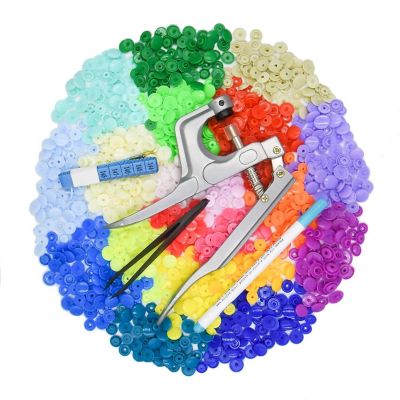 360 T5 Plastic Snap Buttons with Pliers for Sewing, Crafting, and DIY Projects Image 2