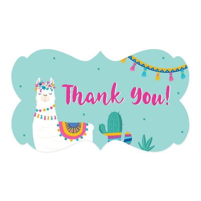 36PK Fancy Frame Label Thank You Image 2