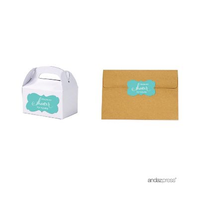 36PK From My Shower Blue Frame Labels Image 1