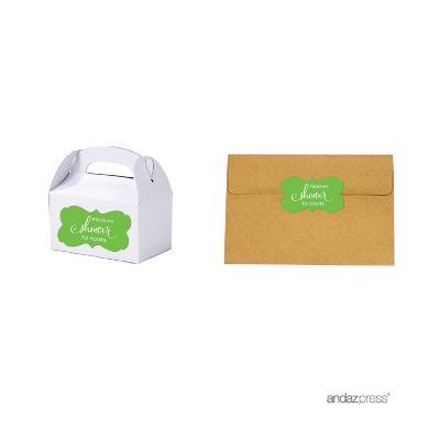 36PK From My Shower Kiwi Frame Labels Image 1