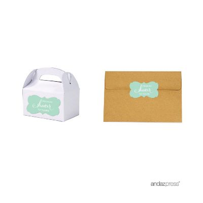 36PK From My Shower Mint Frame Labels Image 1