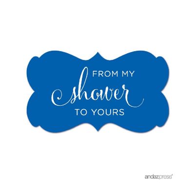 36PK From My Shower Royal Frame Labels Image 1