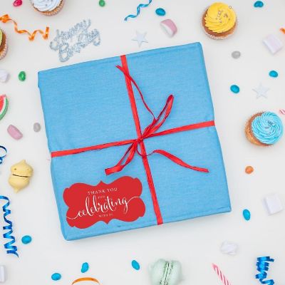 36PK Thank You Celebrating Red Labels Image 1