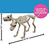 37 3/4" Animated Two-Headed Doberman Dog Skeleton Halloween Decoration Image 2