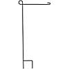 37.75" Black Solid Contemporary Garden Flagpole Image 1