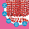 38&quot; Bulk 48 Pc. Bright Red Rose Petal Polyester Leis Image 2