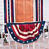 39" x 21" Vintage-Styled Patriotic Americana Canvas Bunting Decoration Image 1