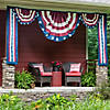 39" x 21" Vintage-Styled Patriotic Americana Canvas Bunting Decoration Image 3