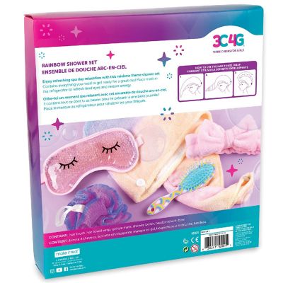 3C4G: Rainbow Shower Set - 5 Piece Set, Make It Real,Ages 6+ Image 1