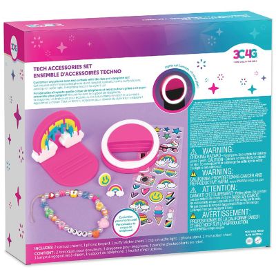 3C4G: Tech Accessories Set - Customize Your Phone Case - 7 Pieces Image 1