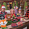3D Buffalo Plaid Tree Centerpieces - 3 Pc. Image 2