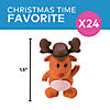 3D Christmas Character Erasers - 24 Pc. Image 2