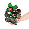 3D Christmas Greenery Gift Boxes with Bow - 12 Pc. Image 1