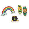 3D Color Your Own St. Patrick&#8217;s Day Scenes - 12 Pc. Image 1