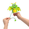 3D Dragon with Flapping Wings Craft Kit - Makes 12 Image 3