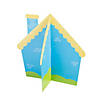 3D Easter Bunny House Sticker Scenes - 12 Pc. Image 1
