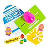 3D Empty Tomb Easter Egg Craft Kit - Makes 12 Image 1