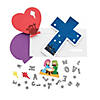 3D Faith Love Miracles Stand-Up Sign Craft Kit - Makes 12 - Less Than Perfect Image 1