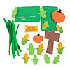 3D Fall Harvest Craft Kit - Makes 12 Image 1
