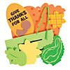 3D Give Thanks Tabletop Decorating Craft Kit - Makes 12 Image 1