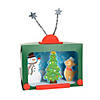 3D Groovy TV Christmas Scene Craft Kit - Makes 12 Image 1