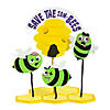 3D Halloween Save the Zom-Bees Tabletop Sign Craft Kit - Makes 12 Image 1