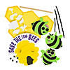 3D Halloween Save the Zom-Bees Tabletop Sign Craft Kit - Makes 12 Image 1