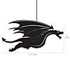 3D Hanging Dragon Decorations - 6 Pc. Less Than Perfect Image 1