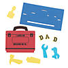 3D I Love My Dad Because Toolbox Craft Kit - Makes 12 Image 1