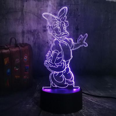 3D Light - Disney - Daisy Duck Image 1