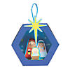 3D Nativity Christmas Ornament Craft Kit - Makes 12 Image 1