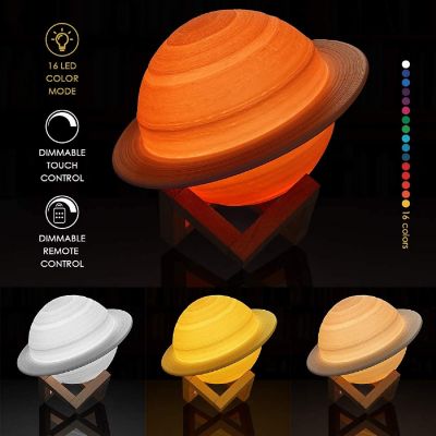 3D Saturn Lamp - 10cm Image 2