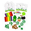 3D St. Patrick's Day Lucky Leprechaun Hotel Trap Craft Kit - Makes 12 Image 1