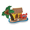 3D Tropical Island Scene Craft Kit - Makes 12 Image 1