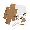 3D Western Covered Wagon Craft Kit - Makes 12 Image 1
