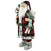 3ft Alpine Chic Santa Claus with Snowshoes and Skis Christmas Figure Image 2