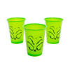 4 1/2" 16 oz. Bulk 50 Ct. Dr. Seuss&#8482; The Grinch Green Disposable Plastic Cups Image 1