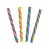 4 1/2" 2 lbs. Holiday Brights Fruit Hard Candy Sticks - 80 Pc. Image 1