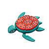 4 1/2" 3D-Printed Plastic Watermelon-Themed Turtle Fidget Toy Image 1