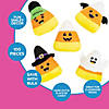 4 1/2" Bulk 100 Pc. Plush Candy Corn Characters Assortment Image 1