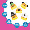 4 1/2" Bulk 48 Pc. Halloween Smiling Stuffed Candy Corn Assortment Image 2