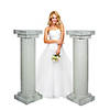 4 1/2-ft. Marble-Look Fluted Columns - 2 Pc. Image 1