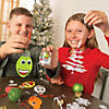 4 1/2" Goofy Faces Christmas Light Ornament Craft Kit - Makes 24 Image 3