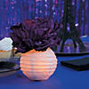 4 1/2" Mini White Hanging Paper Lanterns &amp;#8211; 12 Pc. Image 2
