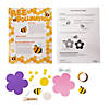 4 1/2&quot; Pollinating Bee Activity Educational Craft Kit - Makes 12 Image 1