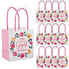 4 1/2" x 4 3/4" Small You Put the Grand in Grandma Paper Gift Bags- 12 Pc. Image 1