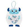4 1/2&quot; x 5 1/4&quot; Yeti Shaker Ornament Craft Kit - Makes 12 Image 1